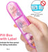 Odaro Pill Organizer 3 Times a Day - Portable Weekly Medicine Box, Waterproof Weekly Medicine Box for Fish Oils, Vitamin, Supplements (Pink)......