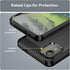 for Nokia C110 Phone case, Shockproof, Scratch Resistant Carbon Fiber Jacket, Soft TPU,for for Nokia C110 case (Black)...