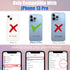 Toycamp for iPhone 13 Pro Case, Cute Funny Skull Skeleton Design for Women Girls Boys Teens for iPhone 13 Pro Cases, Cute Cartoon Skeleton Print C...