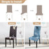 SearchI Summer Pattern Dining Room Chair Covers Set of 4, Stretch Printed Parsons Chair Slipcovers Spandex Removable Washable Kitchen Chair Protec...