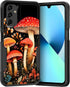 for Galaxy A14 5G Case,Dual Layer Hybrid Heavy Duty Rugged Shockproof Hard PC +Soft Silicone Protective Case for Samsung Galaxy A14 5G,Mushrooms F...