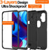 for Moto G-Pure Case: with 1 Pack Glass Screen Protector, 3 in 1 Full-Body Strong Protection Shockproof Heavy Duty Phone Case for Motorola Moto G ...