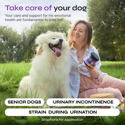 Dog UTI Treatment - Bladder Control Cranberry Chews - Dog Cranberry Supplement for Urinary Tract, Bladder & Kidney Health - Cranberry D-Mannose So...