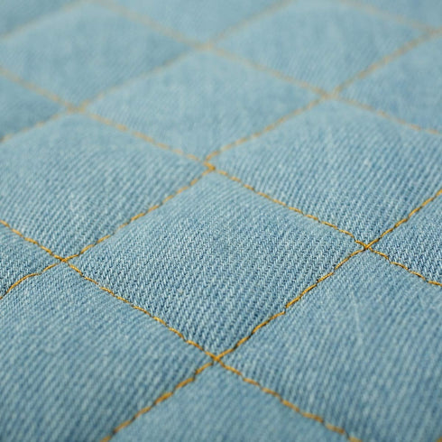Denim Potholders Kitchen Everyday Basic 8 Inch 100% Cotton Pot Holder Heat Resistant Large Coaster Hot Pads Kit Trivets Set for Cooking and Baking...