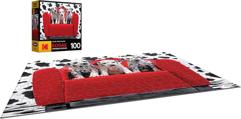 RoseArt - Kodak Premium - Lots of Spots - 100 Piece Jigsaw Puzzle for Adults...