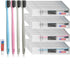 Disposable Toothbrush, Toothbrush Bulk, Bulk Toothbrush and Toothpaste Sets, 4 Colors, Individually Packaged, Delicate and Practical, Suitable for...