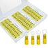 120 PCS Heat Shrink Wire Connectors, 10 12 AWG Ring Terminals, 10 12 Gauge Automotive Marine Ring Connectors by Housun...