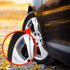 EBOOT 8 Pieces Tire Stem Valve Caps Wheel Valve Covers Car Dustproof Tire Cap, Hexagon Shape (Blue)...