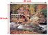 Glade Creek Mill Nature Trees Landscape Wall Decor Art Print Poster (16x20)...
