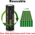 3.7 Volt 2??1??7??0??0 Rechargeable Battery 5??00??0mAh Battery 2 Pack Large Capacity Batteries for LED Flashlight, Headlamps, etc...