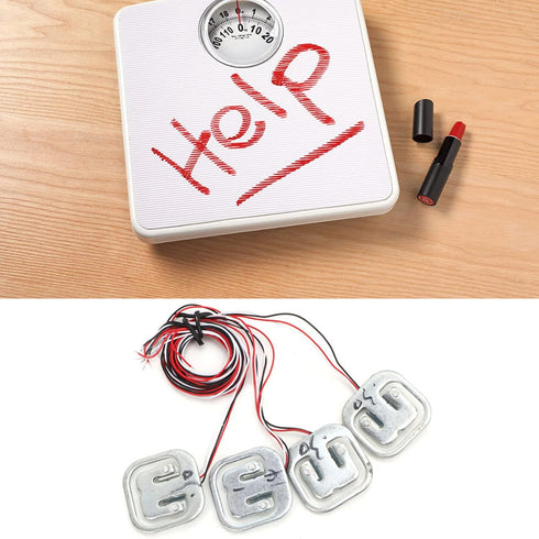 20kg Load Cell, Pressure Sensor 5kg Load Cell and Hx711 Electronic Components Hx711 Load Cell Load Cell Hx711 Used to Measure Force Pressure Displ...