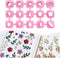 Keoker Mini Polymer Clay Cutters - 15 Shapes Mini Flower Polymer Clay Cutters for Earrings Making, Leaf Clay Earring Cutter Set, Clay Cutters for ...