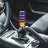 Shift Knob, 3.78" Aluminum Weighted Car Gear Shift Manual knobs with 3 Threaded Adapters M8 M10 M12 Fit Universal Manual Transmission Vehicle (Bur...