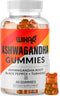 Ashwagandha Gummies with Turmeric and Black Pepper Extract - Herbal Gummy Supplement - 60 Gummies...