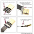 xiwai JSER-Brands CYFPV Mini HDMI Male to Micro HDMI Male Extension FPC Flat Cable 1080P for FPV HDTV Multicopter Aerial Photography (0.5M)...