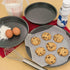 Non-Stick Round Cake Pans & Cookie Sheets Set – Easy-Clean Bakeware, 3-Piece Set (8-inch, 9-inch, 10-inch)...