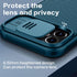 imluckies Compatible with iPhone 12 Pro Max Case with Camera Cover, Hard PC Back & Soft Bumper, Protective & Slim Fit, Camera Protection Case for ...