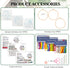 KAHEAUM Embroidery Kit for Beginners Adults Simple Cross Stitch Kits for Kids Gift Decor,3 Set DIY Starter Embroidery Patterns Needlepoint Crafts ...