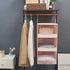 GRANNY SAYS 3-Shelf Hanging Closet Organizer, Collapsible Closet Hanging Shelves, Nursery Hanging Organizer, Pink, 29 ½" H X 12" W X 12" D, 1-Pack...