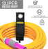 COLSEN Extension Cord Holder – 20 Inch large Heavy Duty Garage Organization Storage Straps - Cable Keeper, Wire Holders, Outdoor, Rope Strap, Hose...