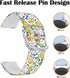 Pikacu Sea Turtle Anime Bands Compatible with Fitbit Versa 2/Versa/Versa Lite/Versa SE Band Fancy Soft Sport Silicone Cartoon Holiday Strap Men Wo...