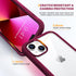 Diaclara Designed for iPhone 13 Case, Full Body Rugged Case with Built-in Touch Sensitive Anti-Scratch Screen Protector, Soft TPU Bumper Case for ...