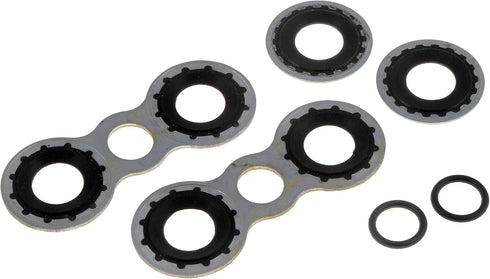 Dorman 66201 Oil Cooler Line Gasket Assortment Compatible with Select Models, 3 Piece...