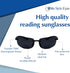 In Style Eyes Original Lovin Wrap Around Bifocal Reading Sunglasses - Rimless, UV Protection - Non-Polarized Lens - Black - 1.5x...