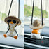 2PCS Swinging Ducks Car Hanging Ornament Interior Rearview Mirror Accessories Car Pendant Rearview Mirror Decoration Gift (Sunglasses and Dice)...