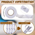 Treela 4 Rolls Fusible Batting Tape for Quilting 15 Yards White Seam Tape Fusible Sheer Tape Fabric Fusing Tape Hemming Tape for Art Quitting Batt...