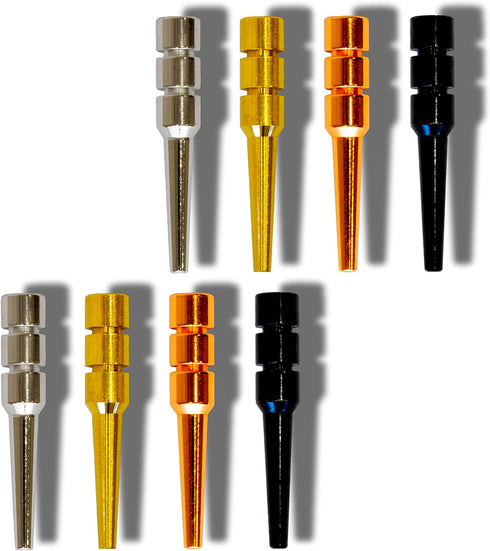 Metal Cribbage Pegs for Cribbage Board Game. Work with Regular Peg Board 1/8 Hole Size Like Bicycle Board Games. Pack of 8 Crib pegs....