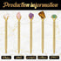 Glenmal 10 Pcs Crystals Pens Inspirational Crystal Pen Diamond Fancy Pens Graduation Gift Pens Bling Diamond Pens Motivational Gifts for Women Gra...