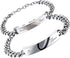 Flongo Men's Womens 2PCS Real Love Stainless Steel Couples Matching Heart Link Wrist Valentine Love Engagement Promise Gift Bracelet...