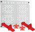 Legrand - OnQ Universal Mounting Plate 10 Inch, Secure Devices in Structured Media Enclosure Mounting Plate, Mounting Plate with 2 Rachet Clamps, ...
