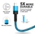 10 ft Long USB A to Cable Fast Charging Cord...