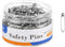 A+DAY Small Safety Pins 1.0 Inch (26mm), Size 0, 300-Count, Nickel Finish...