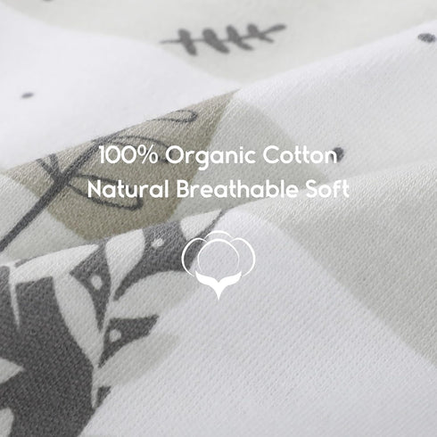 Yoofoss Baby Sleep Sack 12-18 Months 0.5 TOG Baby Wearable Blanket, 100% Cotton Infant Toddler Sleeping Sack 2-Way Zipper Lightweight Sleepsack, G...