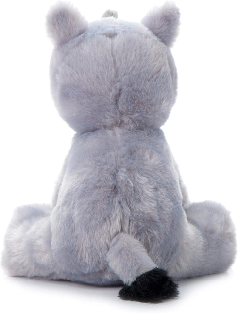 The Petting Zoo Rhino Stuffed Animal, Gifts for Kids, Wild Onez Zoo Animals, Rhino Plush Toy 8 inches...