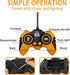 Race Remote Control Dump Truck - RC Construction Vehicles with LED Lights and Simulation Sound Rechargable Hydraulic Car for 6 7 8 9 Year Old Boys...