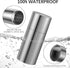 Portable Pill Holder Keychain, Small Metal Pill Case Waterproof Pill Box Container Mini Stainless Steel Pill Organizer for Travel Purse Pocket...