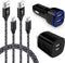 USB C Charger Block Google Pixel 8a 8 7a Fast Charger Android Phone Wall Plug Car Adapter C Type Charging Cable 6FT for Pixel 7 6 Pro 6a 5a 5XL 4a...
