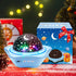 ?Gifts Package? Star Projector Light for Kids Gifts, 96 Lighting Star Light Room Lights Bedroom Decor,6 Films-360°Rotating LED Space Light Project...