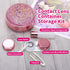 Contact Lens Case, Bling Stars Cute Contact Lenses Holder Travel Kit with Remover Tool Tweezers Solution Bottle Mirror Portable Contacts Storage C...