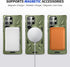 for Samsung Galaxy S23 Ultra Case Compatible with MagSafe Galaxy S23Ultra Case Magnetic,with Screen Protector S23 Ultra Case with Stand Ring Milit...