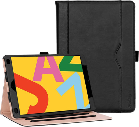 ProCase for iPad 10.2 Inch Case 2021 9th Generation/2020 8th Generation/2019 7th Generation iPad Case, Leather Vintage Stand Folio Cover Protectiv...