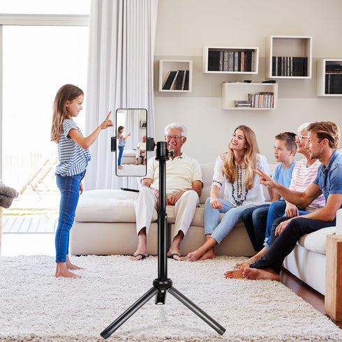 Lightweight Mini Tripod for Camera/Phone/Webcam, Extendable Stand, for Logitech Webcam C615 C920 C922 C922x C925e C930 C930e or Other Devices with...