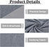 BENECREAT Dark Gray Corduroy Fabric, 39x61 Inch DIY Sewing Crafts Materials Corduroy Upholstery Fabric for Sewing Coat Shirt Dress Pants Costume S...