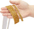 Bright Creations 7 Rolls Crystal Rhinestone Adhesive Strips for Crafts, Decor, Gifts (4 Sizes, Gold)...