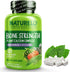 NATURELO Calcium Supplement - Bone Strength with Calcium 600mg, Vitamin D3, K2, C, Magnesium Zinc - Plant-Based, 120 Vegetarian Capsules, Non-GMO,...