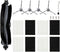 L60 12 Pack Replacement Parts for Eufy L60/ L60 SES/ L50/ L50 SES Series Robotic Vacuum Cleaners...